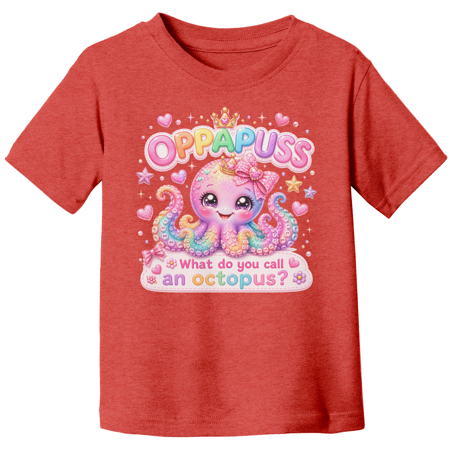 Girls_Oppapuss_Toddler_T-Shirt__Little_Heather_Red_Front_Mockup.png_15754034