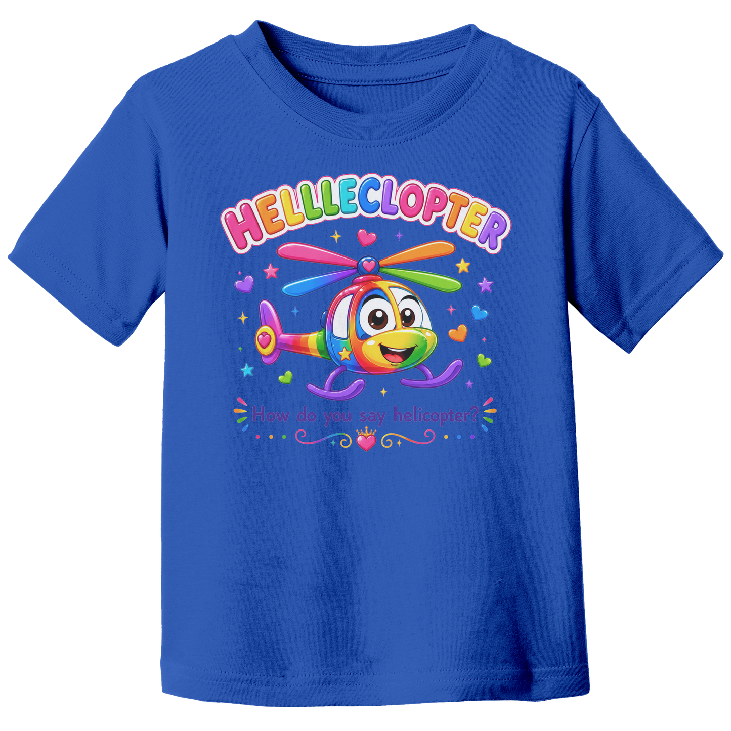 Helleclopter_Toddler_T-Shirt__Rainbow_E_True_Royal_Front_Mockup.png_15798208