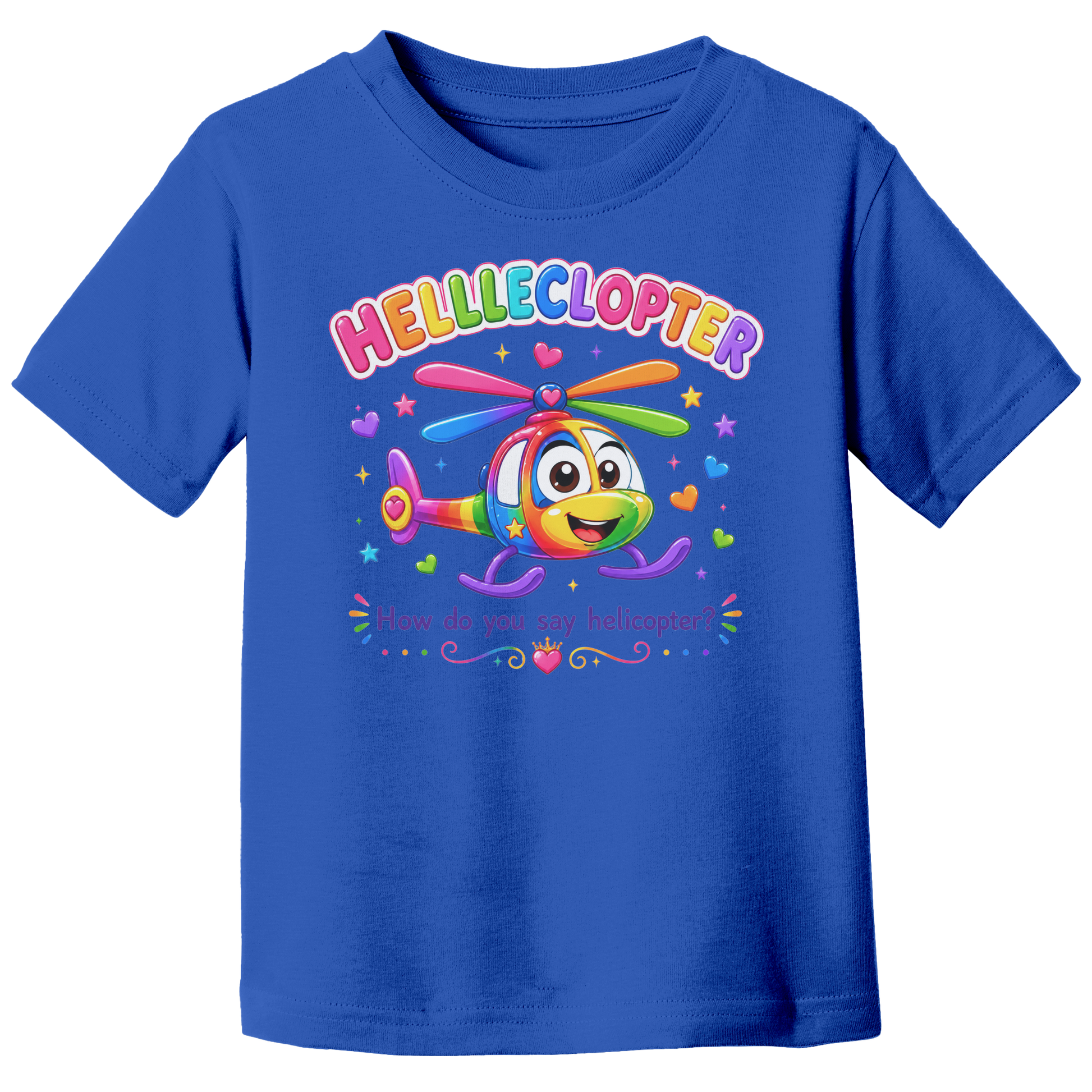 Helleclopter_Toddler_T-Shirt__Rainbow_E_True_Royal_Front_Mockup.png_15798208